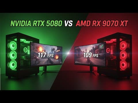 Rtx 5080 Vs 9070 Xt 4k Benchmarks | R7 9800x3d