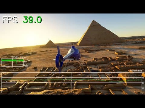 Microsoft Flight Simulator 2024 - Ps5 Pro 120hz Vrr Frame Rate Performance