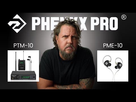 Phenyx Pro: Ptm-10 Iem & Pme-10 Iem Earphones