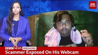 Scammer SHOCKED After Seeing Himself On The NEWS!