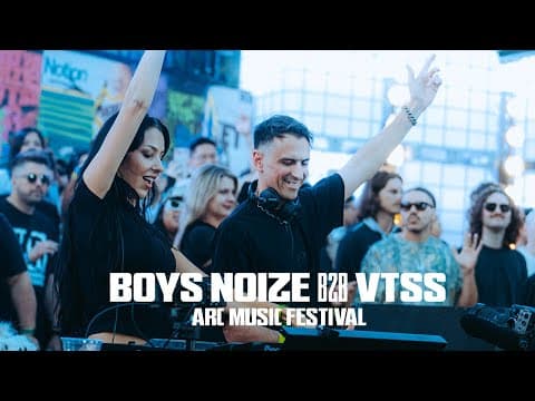 Boys Noize B2b Vtss | Mixmag Lab X Arc Music Festival