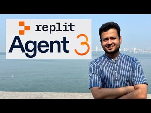 Replit Agent 3 Built A Full App… Without Me Typing A Single Line?!