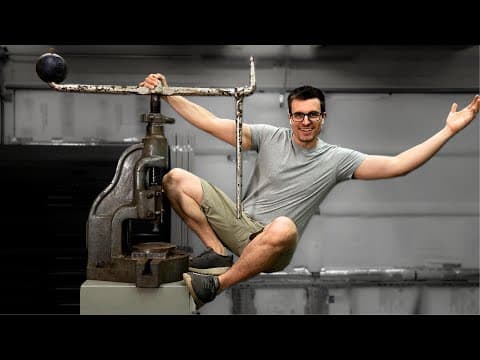 Restoring & Setting Up Vintage Fly Press  - Pt.2