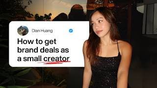 How To Get Brand Deals As A Small Creator In 2025