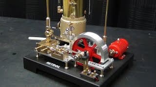 Assemble Retrol Se03 Mill Engine #1077 Tubalcain Vertical Steam Boiler