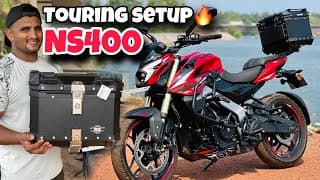 Pulsar NS 400 Touring Modifications 😍🔥♥️