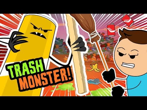 The Trash Monster Took Over The House! 🗑️😱 (ep7) | The Good Muslim