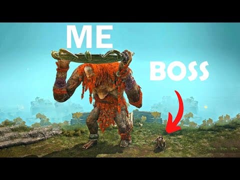 Elden Ring, But The Boss I'm Playing As Upgrades