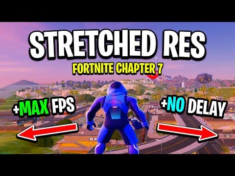 How To Setup Stretched Resolution In Fortnite Chapter 7! (best Settings 2025)