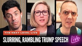 Tnl Live: Sundowning Trump Stumbles Through Press Event | The Next Level