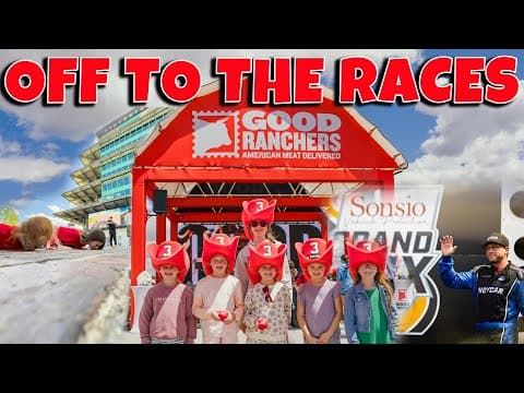 Busbys Visit Indianapolis Motor Speedway!  Adam Takes A Bucket List Lap On The Track!