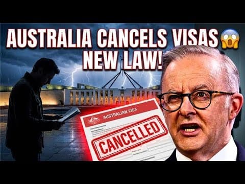 Parliament’s Hate-speech Bill Would Let Minister Cancel Visas ~ Australia Immigration News 2026