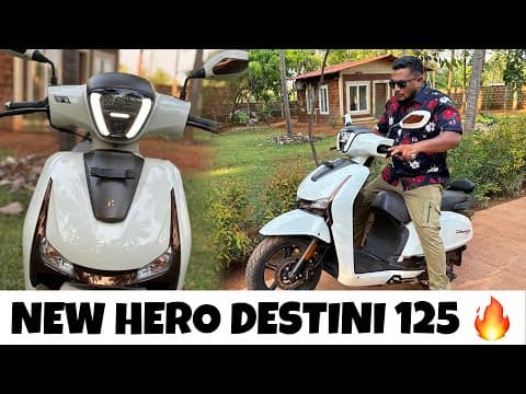 New Hero Destini 125zx+ Mileage King Ya Style king 👑 2025 New Scooter 🛵