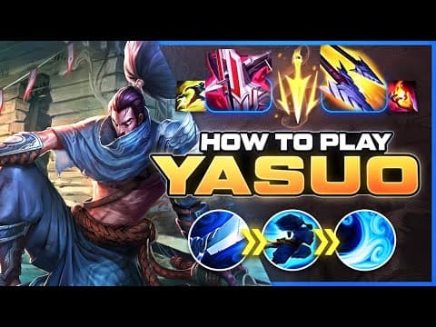 New S+ Yasuo Crit Build | How To Play Yasuo | Season 15 Yasuo Guide | League Of Legends