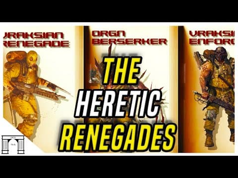 Vraks Remastered! The Heretical Renegade Defenders Of Vraks! Animated 40k Lore