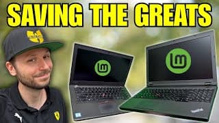 $70 "obsolete" Thinkpads - More Repairable, Reliable, And Cheaper Than A Brand New Laptop