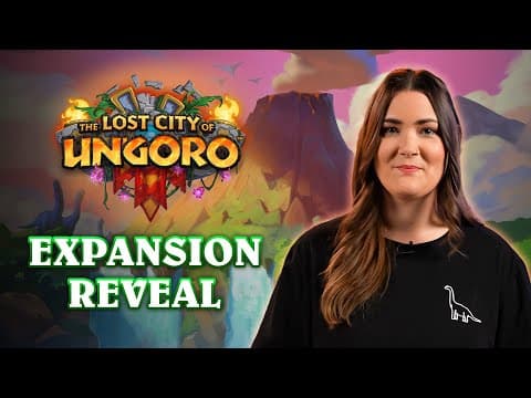 The Lost City Of Un'goro | Expansion Announcement | Hearthstone