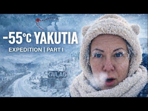 Expedition Part One 🌲 To The Pole Of Cold ❄️ -55° Yakutia, Bone Road, Gulag