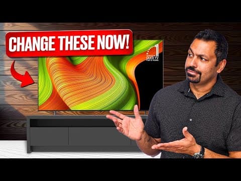 Get The Most From Your Lg Oled Tv By Changing These Settings!