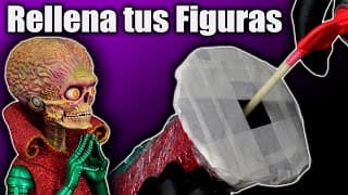 🔥 Cómo rellenar figuras de resina y filamento impresas en 3D: método fácil, barato y profesional 💥