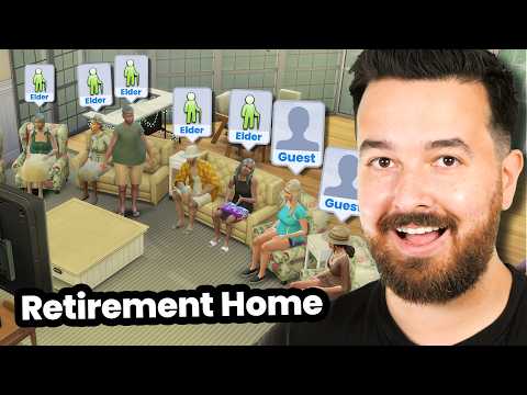 My Sims Moved To A Senior Living Home!