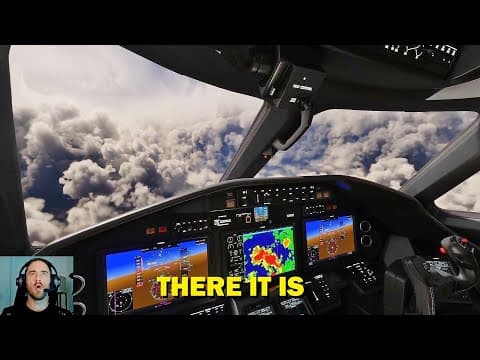 Category 5 Hurricane In Microsoft Flight Simulator! (cls-60 Force Feedback Yoke)