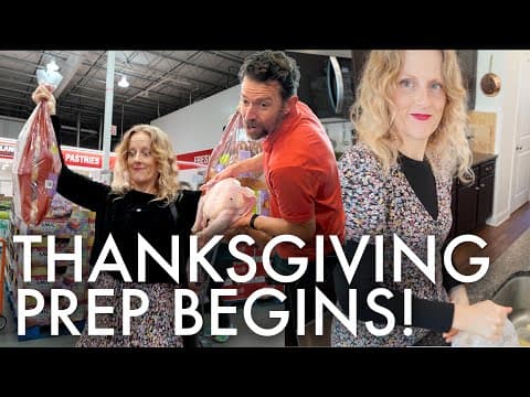 Thanksgiving Costco Haul + Early Holiday Prep!