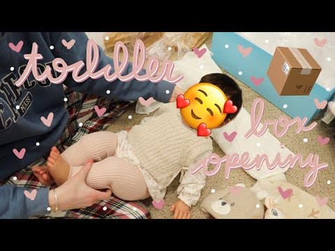 New Prototype Reborn Toddler Box Opening! My Cute New Baby | Kelli Maple