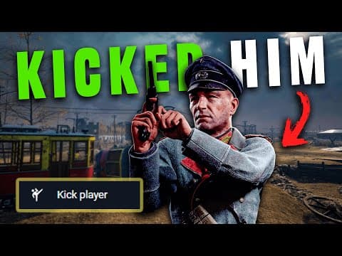 I Had To Kick Our Own Commander!