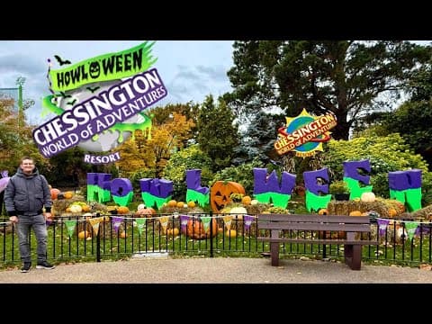 Chessington World Of Adventures Howl'o'ween Vlog 2025