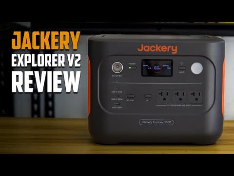 Jackery Explorer 1000 V2 Portable Power Station Review: Still Worth It?