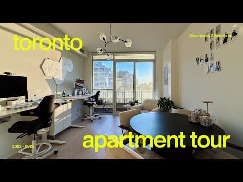 Toronto 2 Bedroom Apartment/condo Tour 2025 — From Living Alone To Living Together
