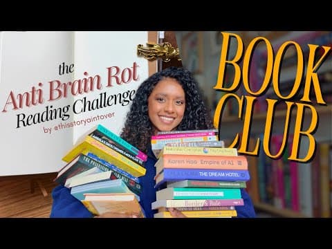 Anti Brain Rot Reading Challenge: Announcing The 2026 Boundless Book Club Picks 📚📖