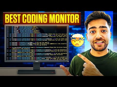 Unboxing The Best Monitor For Programming 🔥 Benq Rd240q Review