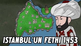 İstanbul`un Fethi 1453 - Harita Üzerinde Hızlı Anlatım