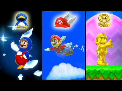 What If Mario Used His Other Canon Powerups In Smash?