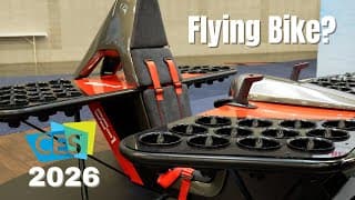 Ces 2026: The Future Of Ebikes, Flying Cars & Solid State Batteries!