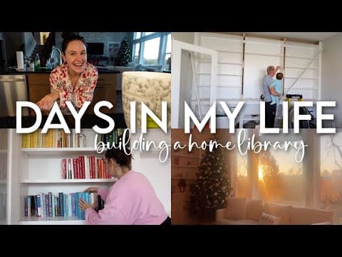 Days In My Life: Building A Home Library, I Regret This Purchase, Life Advice W/ Tom + More!