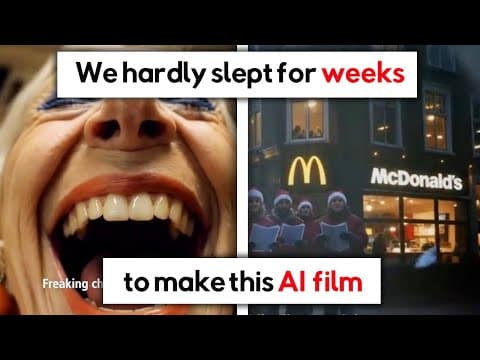 Mcdonalds Was Proud Of Their Ai Ad…then They Deleted It