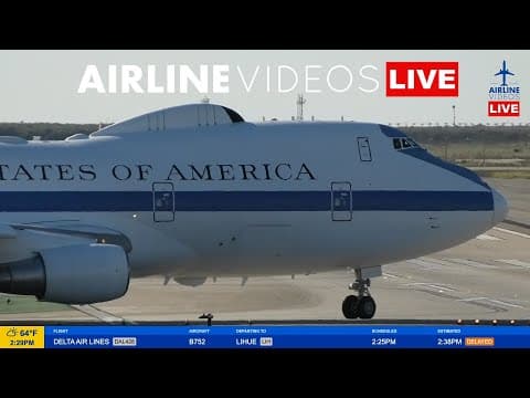 🚨 The “doomsday Plane” Departs Lax! Boeing 747 E-4b Nightwatch + C-17