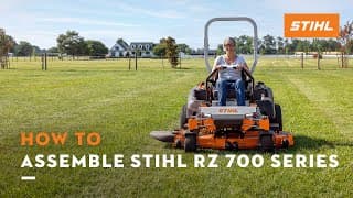 How To Assemble: Stihl Rz 700 Series | Stihl Tutorial