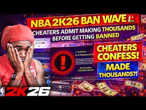 Nba 2k26: 2k Finally Drops The Ban Hammer 🔨 | Cheaters Exposed