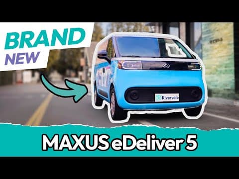 The Buzz Stops Here! - Maxus Edeliver 5 Electric Van Review