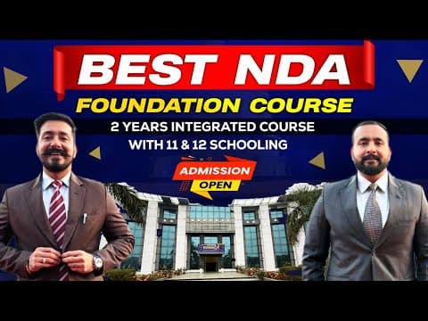 Best Nda Foundation Coaching After 10th || Hostel, Ground & Full Campus Tour || After 10th → Nda