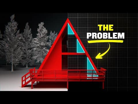 Why A-frame Houses Don't Work
