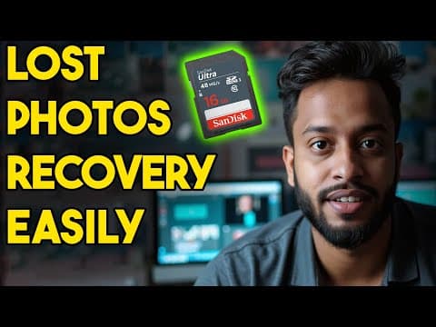 Recovering Lost Photos From Formatted Dslr Sd Card!
