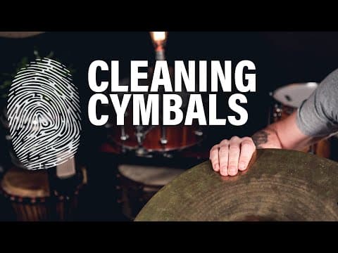 Cleaning Cymbals | Cymbal Sounds - Ep. 18