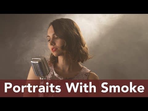 6 Stunning Portrait Looks Using A Handheld Fogger - Smokeninja Pro #fogmachine  #smokemachine