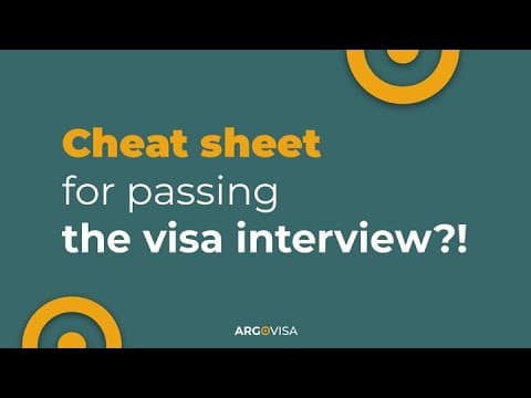 Secret To Answering The Visa Officer's Questions At The U.s. Visa Interview?! Ex-visa Officer Shares