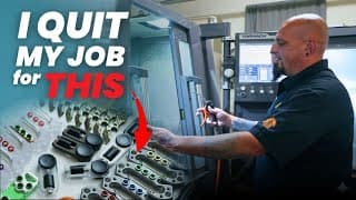 Would You Quit Your Job To Build A Shop Like This? | Copper Shed Machine Shop Tour